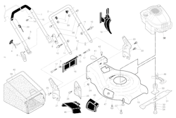 Husqvarna Rasenmäher gelegentliche Nutzung 96141006010 R 52S