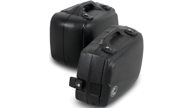 Hepco & Becker Koffer Satz, schwarz, HEPCO & BECKER Koffer "Junior Enduro" 40 l Inhalt links