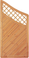 T&J CLASSICO Sichtschutz Rankgitter Krone Douglasie 900 x 1800/1400 mm