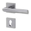 Vorschaubild Griffwerk Türgriff OVIDA Quattro Edelstahl matt - Klipptechnik