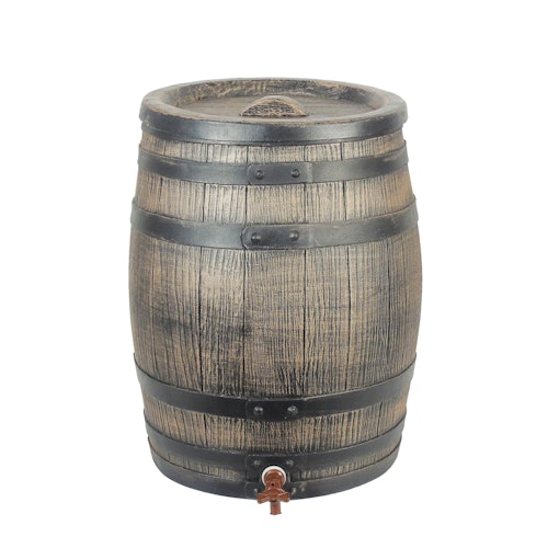 Ubbink Regenwassertank, Tonne rund (Modell Whiskey) - 120 l