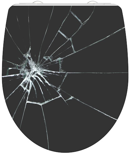 Duroplast HG WC-Sitz BROKEN GLASS