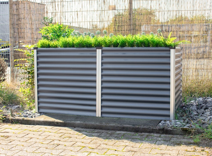 Vitavia Hochbeet Meta 96 x 188 cm rechteckig - 950/1300 l