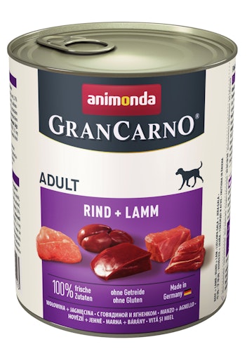 animonda Gran Carno Adult 800g Dose Hundenassfutter