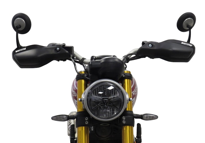 BODYSTYLE Handprotektoren ABS Kunststoff schwarz-matt für TRIUMPH Speed 400 