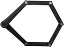 Vorschaubild Axa Fold Faltschloss 100 cm schwarz 2,5" Mod. 25