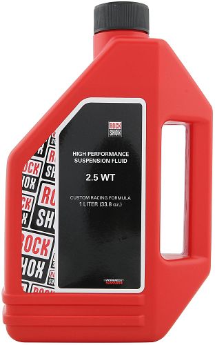 RockShox Federgabelöl 2,5 wt 1 l rot