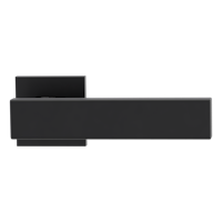 Griffwerk VAYA 200 CUBICO fast2fix Fast2Fix Rosetten eckig smart2lock R Graphitschwarz