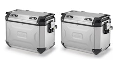 KAPPA Seitenkoffer KVG K-Voyager Satz, Silber