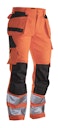 Vorschaubild Jobman Bundhose Hi-Vis mit Hängetaschen 2377