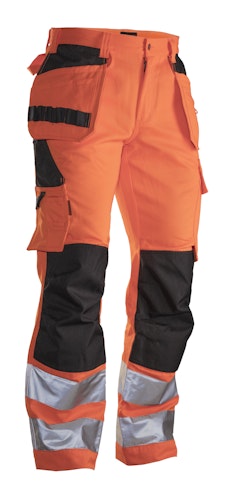Jobman Bundhose Hi-Vis mit Hängetaschen 2377
