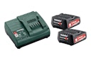 Vorschaubild Metabo Basis-Set 12V 2 x 2.0 Ah