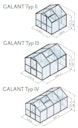 Vorschaubild KGT Gewächshaus Galant Typ II