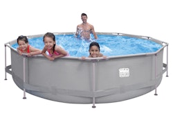 Happy People Stahlrahmenpool-Set, 360x76 cm