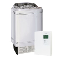 Infraworld Saunaofen-Set finnischer Saunaofen Hotline V2 + Steuerung Saunacontrol A (Slimline 1000)