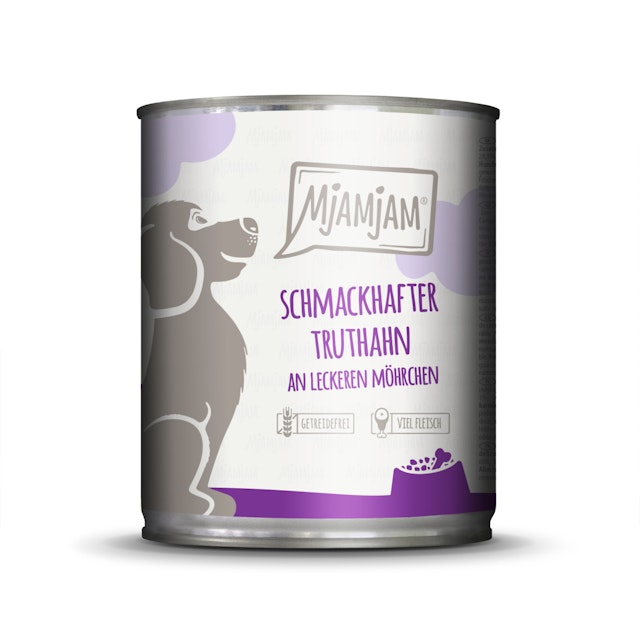 MJAMJAM Leckere Mahlzeit 800g Dose HundenassfutterVorschaubild
