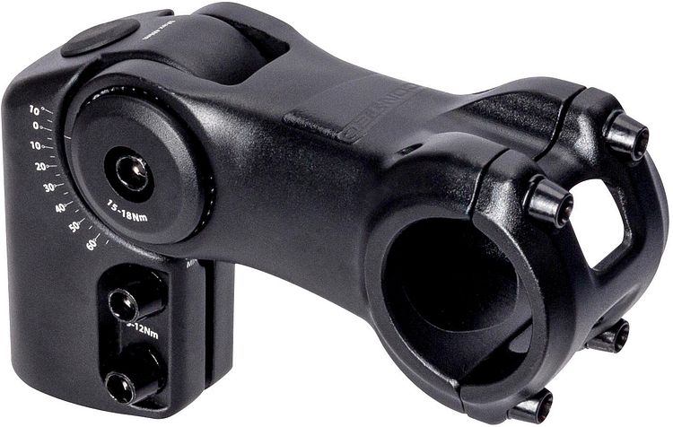 CONTEC Vorbau Ueda Hybrid 90 mm schwarz