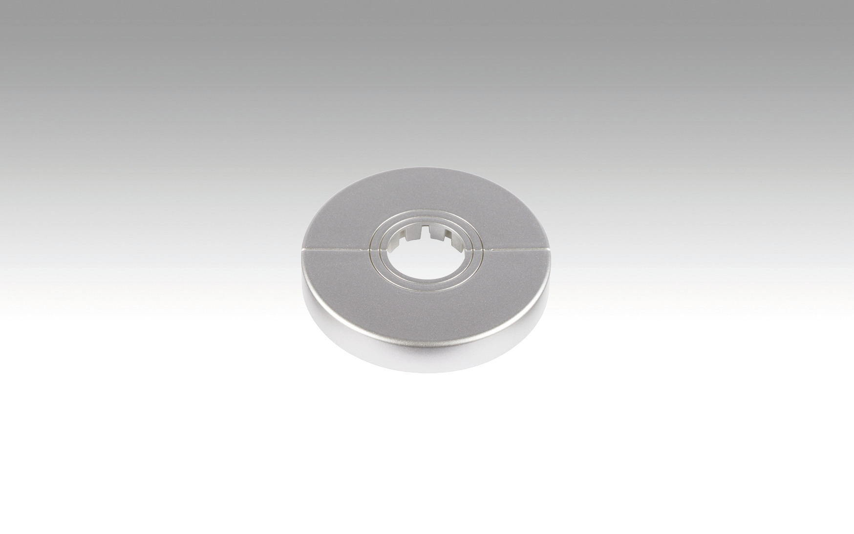 MEISTER Universal-Heizkörperrosette Kunststoff (1 Stk = 1 VPE à 2 Stk)  Chrom 2035