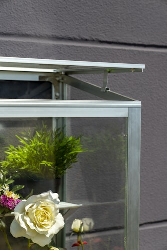 Vitavia Balkongewächshaus Stad inkl. Rollfundament - 0,35 m²