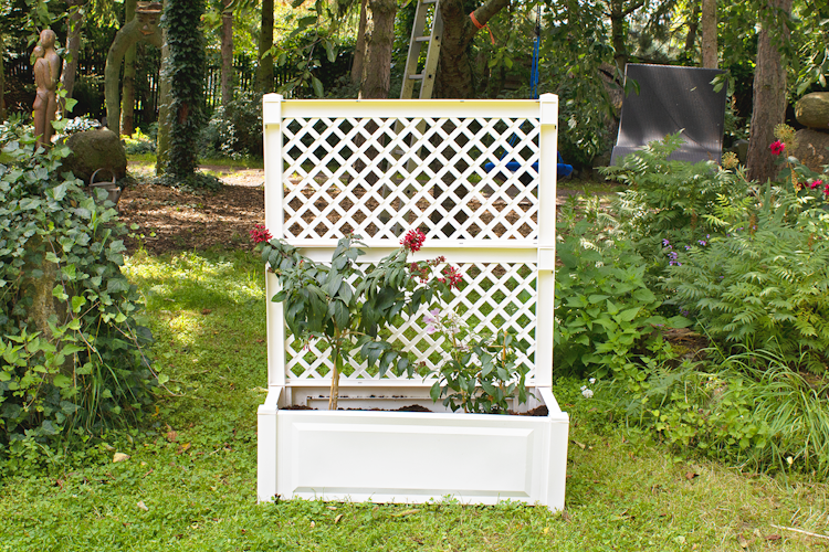 KHW Pflanzkasten groß mit Spalier 100 cm (2-tlg.)