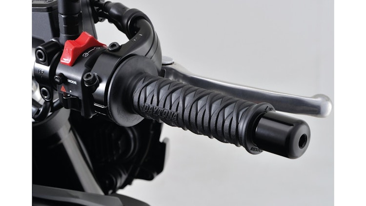 Daytona Griffgummi Katana schwarz / grau