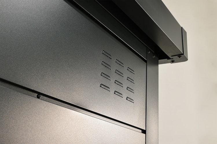 Wolff Finnhaus Premium Metall Gartenhaus Hakon 3030 Anthrazit