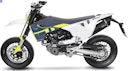Vorschaubild LeoVince Komplettanlage Edelstahl SBK NERO 1/1 für HUSQVARNA 701 SUPERMOTO / ENDURO / ENDURO LR mit Katalysator