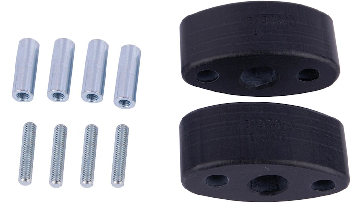 Spec-X Spiegelverlängerung Schwarz Lackierbar