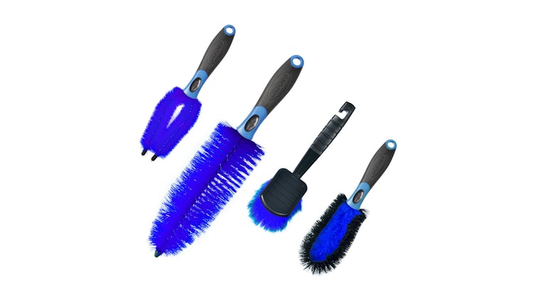 Oxford Bürste 4-teilig, Waschbürstenset 4-teiliges Reinigungsset, bestehend aus 1x Wasch-