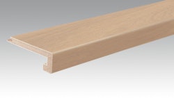 MEISTER Treppenkante Parkett U-Profil 2150 x 13 mm 9004 Eiche authentic pure ultramattlackiert