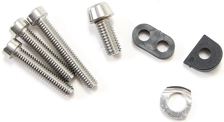 SRAM Begrenzungsschrauben-Set Rival 1 Schaltwerk silber,schwarz