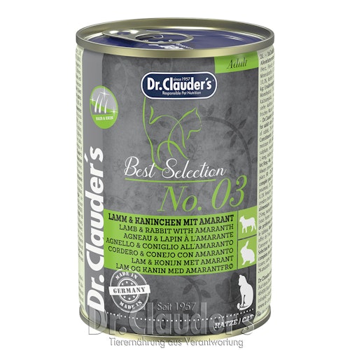 Dr.Clauder's Best Selection Adult 400 Gramm