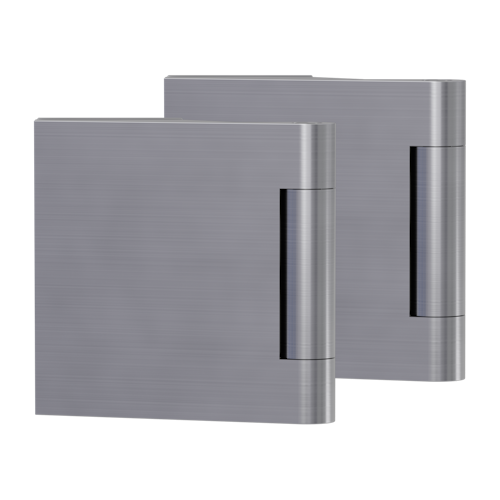 Griffwerk PURISTO 1.0 -Edelstahl Optik Bandsatz 3tlg Office -f. JETTE VISION SKS, QUATTRO, MODERNA