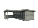 Vorschaubild Palmako Carport/Pavillon Connect Lenna 24,9 m² Set 422 Slide