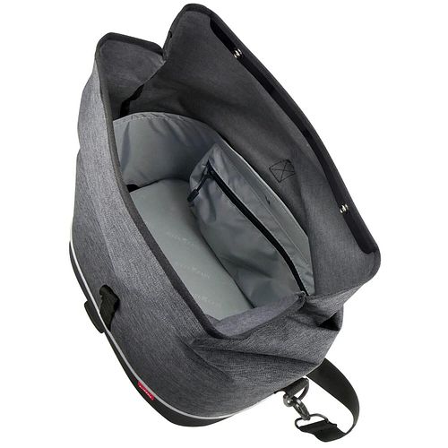 Rixen & Kaul Gepäckträgertasche Rackpack City grau,schwarz
