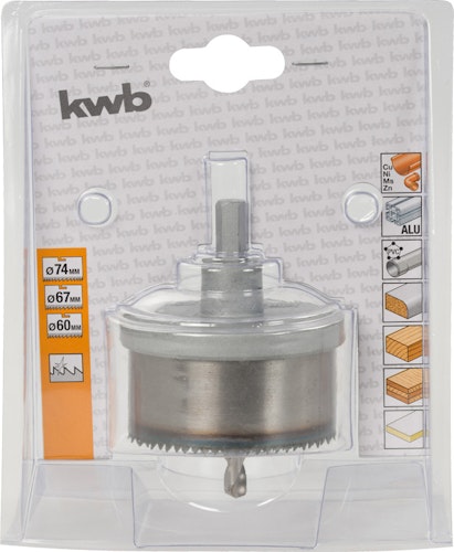 kwb Lochsäge 60-74 T30 3-Krä SBPRE 498330