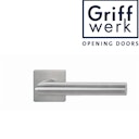 Vorschaubild GRIFFWERK Griffgarnitur LUCIA PIATTA QUATTRO -Edelstahl matt-AUSLAUF