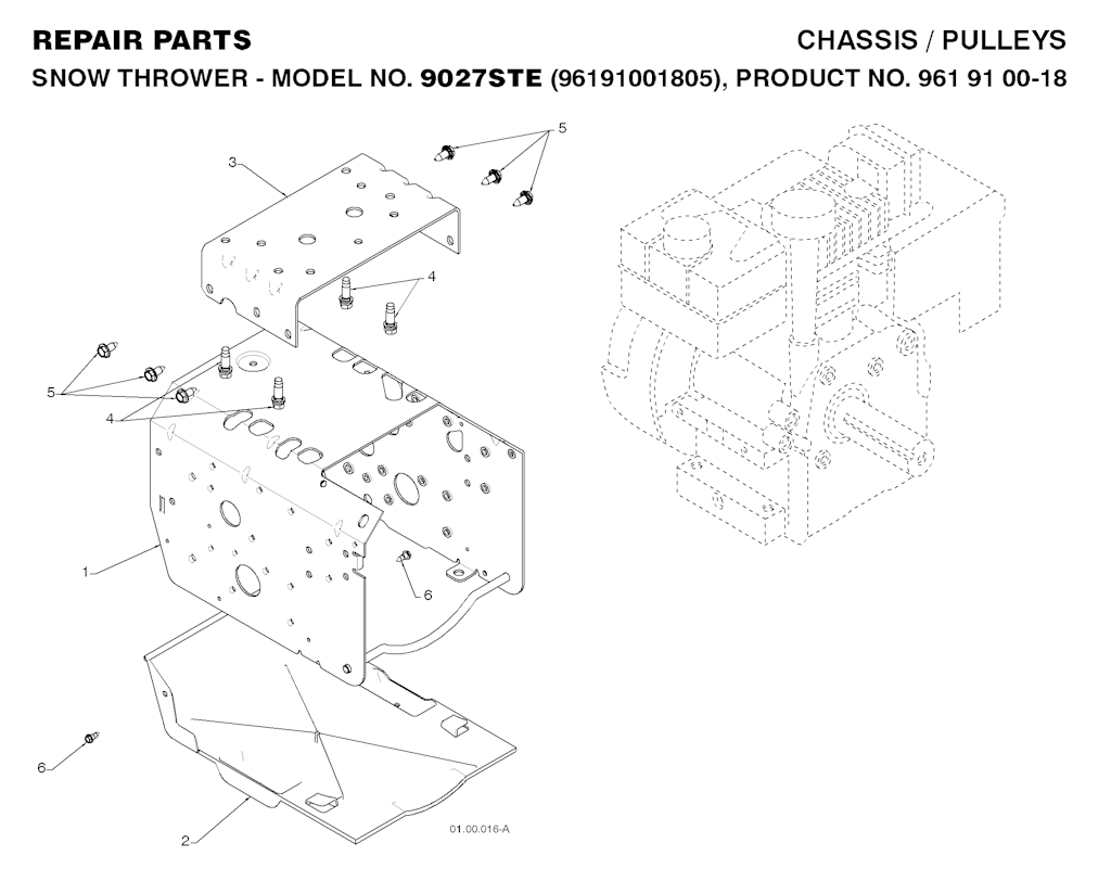 Explosionszeichnung Ersatzteile