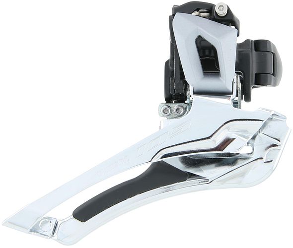 Shimano Umwerfer 105 FD-R7000 11-fach silber mit Schelle, 34, 9 mm