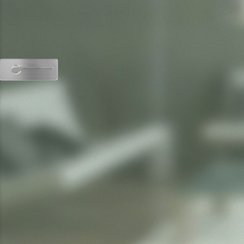 Griffwerk Glasschiebetür ALL SATIN 501 Milchglas / Satinato