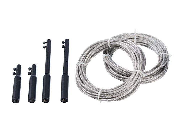 Juliana Stahldraht 2 x 6 Meter als Aufhängevorrichtung oder Rankhilfe