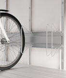 Hörmann Fahrradhalter waagerecht lang für Gerätehaus Juno (für 3 Räder)Zubehörbild