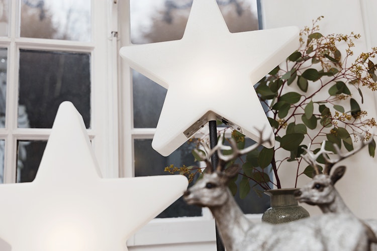 8 seasons design LED-Dekoleuchte Shining Star Ø 30 cm (WW)