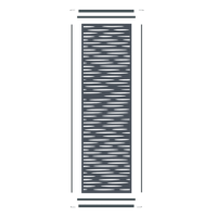 Fiberdeck BOSTON Kollektion FANTASY Dekorgitter LAMIA