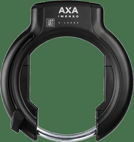 Axa Rahmenschloss Imenso X-Large schwarz NAZ, nicht abziehbarer Schlüssel, ART**-