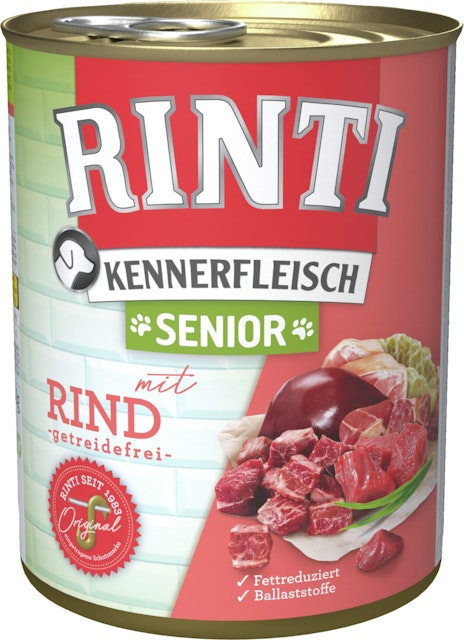 RINTI Kennerfleisch Senior 800g Dose HundenassfutterVorschaubild