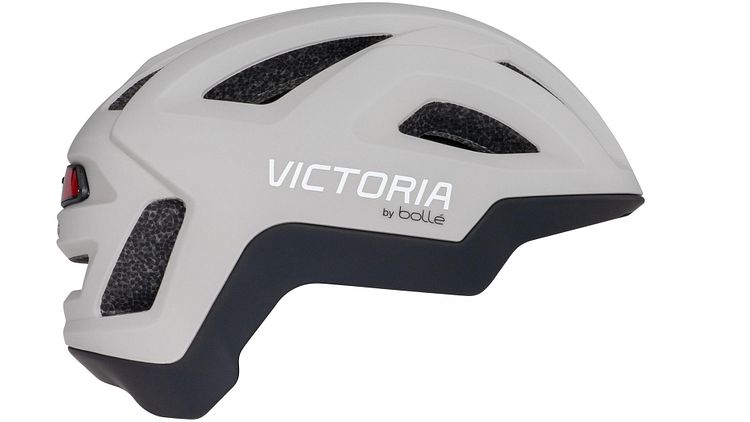 Victoria Helm React LED 59-62 cm weiß, grau, schwarz