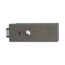 Vorschaubild Griffwerk PURISTO S -Kaschmirgrau Schlosskasten -smart2lock