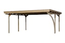 Vorschaubild Weka Doppelcarport 616 A mit Rundbogen