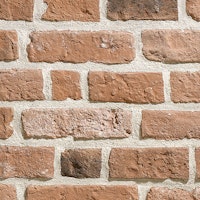 HANDMUSTER DE RYCK Eck- und Steinriemchen - Granulit Orange